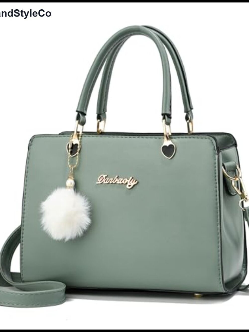 Small PU Leather Crossbody Satchel Shoulder Bag Tote Purse